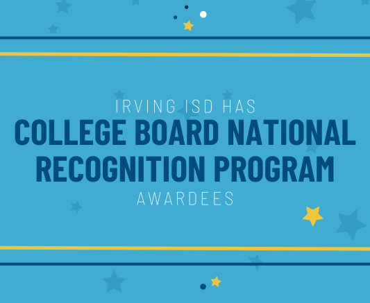  Academic Honors from College Board National Recognition Programs